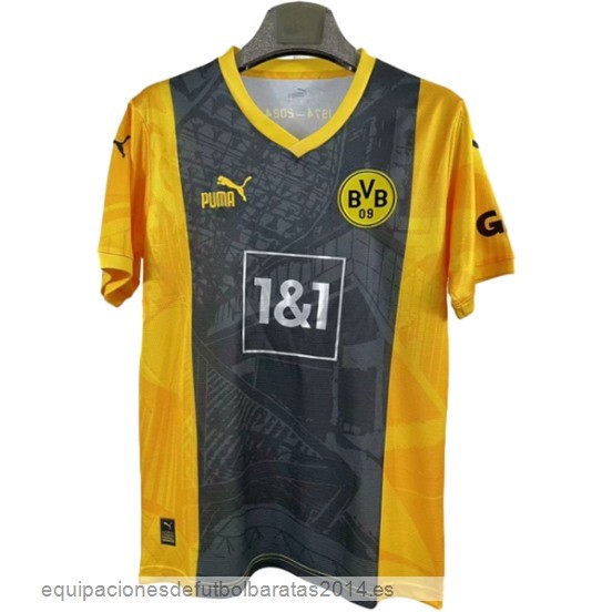 Nuevo Tailandia Especial Camiseta Borussia Dortmund 23/24 Amarillo Baratas